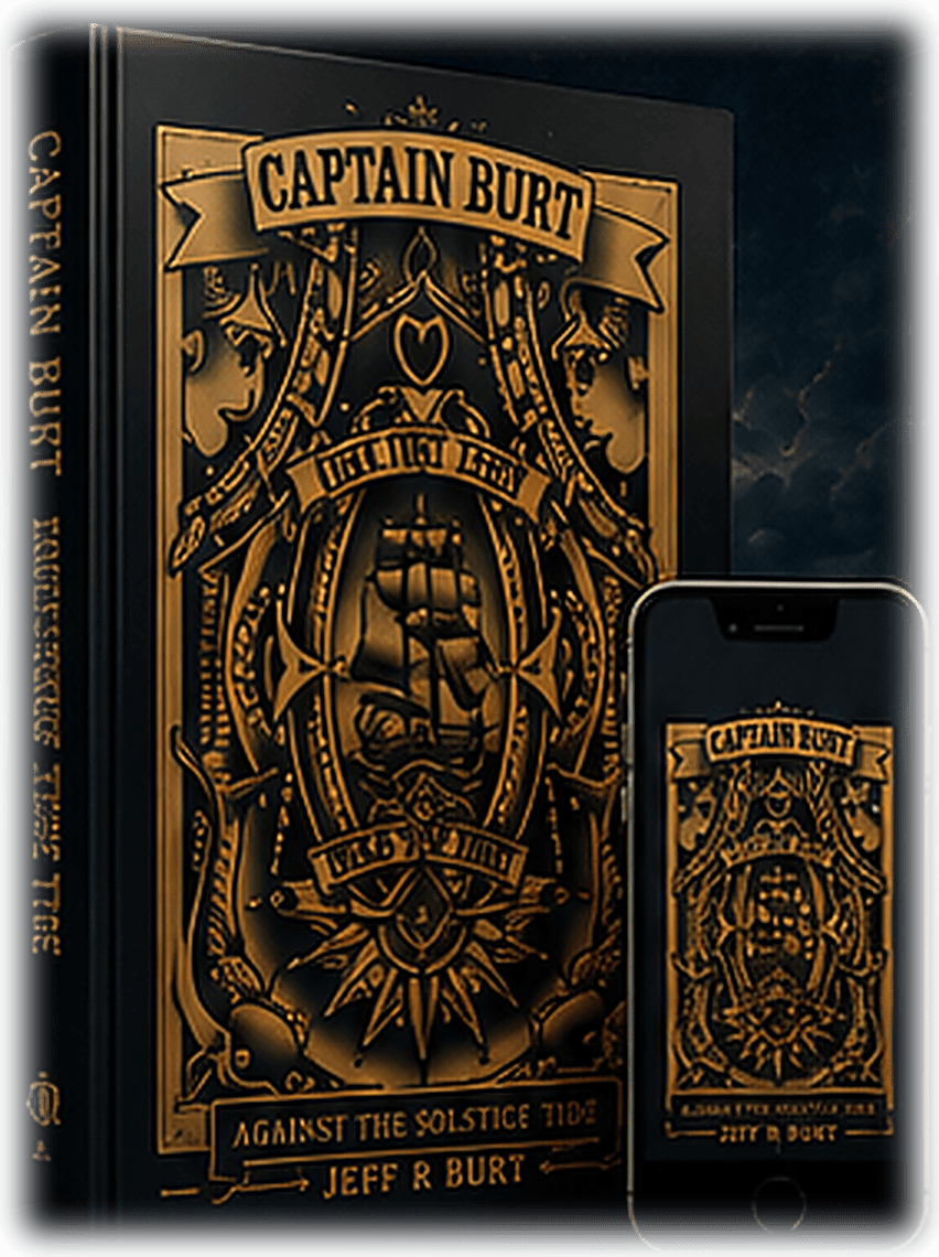 Against the Solstice Tide in hardcover and on a phone