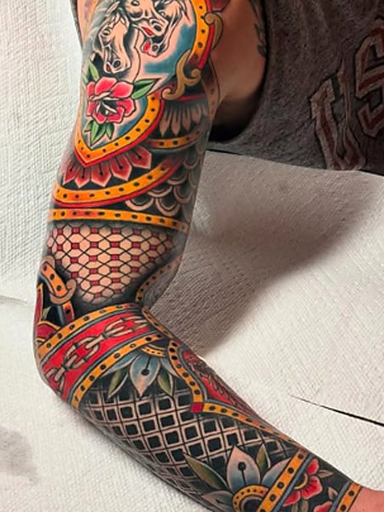 Patchwork Sleeve